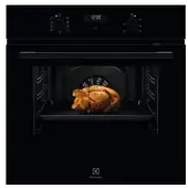 AEG Electrolux Einbaubackofen / Reinigung mit Wasserdampf / Touch-Bedienung / Grillfunktion EOK4B0K1