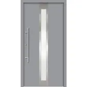 Splendoor Sicherheitshaustür »RHODOS Prime RC2«, Aluminium, in verkehrsgrau