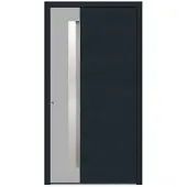 KNOCK Aluminium-Haustür »Marte«, anthrazit / graubeige