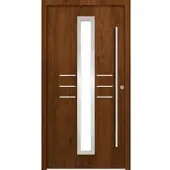 Splendoor Sicherheitshaustür »OMIS Prime RC2«, Aluminium, in nussbaum - braun