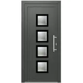 KNOCK Kunststoff-Haustür »Robusto«, grau