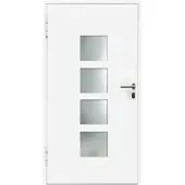 KNOCK Aluminium-Haustür »Marte«, stahlblau