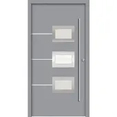 Splendoor Haustür »ATHEN Prime«, Aluminium, in verkehrsgrau