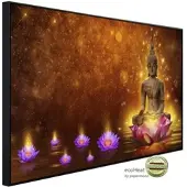 Papermoon Infrarotheizung »EcoHeat - Buddah Figur«, Matt-Effekt - bunt