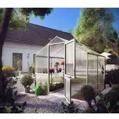 KGT Gewächshaus "Rose II" pressblank 5,1 m² 10 mm HKP