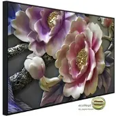 Papermoon Infrarotheizung »EcoHeat - Blumen«, Matt-Effekt - bunt