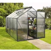 Pergart Vitavia, Aktionsangebot (inkl. 100 Euro Zubehör): Gewächshaus "Eos 6000", smaragd, 6,0 m², 6 mm HKP
