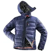 Bullstar Jacke, marine, Polyester/Elastan, Gr. L - blau