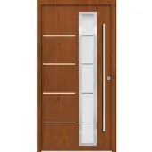 Splendoor Sicherheitshaustür »SPLIT Prime RC2«, Aluminium, in golden oak - braun