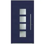 KNOCK Aluminium-Haustür »Marte«, stahlblau
