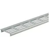 Alpertec Lüftungsprofil, Aluminium, silberfarben