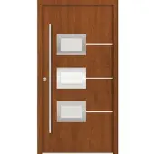 Splendoor Haustür »ATHEN Prime«, Aluminium, in golden oak - braun