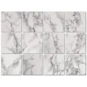 Wallart K&L Wall Art Fliesenaufkleber »Marmormuster«, selbstklebend