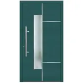 KNOCK Flügelüberdeckende Kunstoff-Haustür »Terra«, moosgrün - gruen