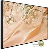 Papermoon Infrarotheizung »EcoHeat - Muster mit Blumen«, Matt-Effekt - bunt