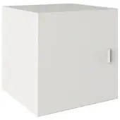 Phoenix Türcontainer Raumteiler-Erweiterungsset BxHxL: 34,1 x 34,1 x 33,4 cm, Holz - weiss