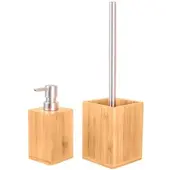 Sanilo Bad-Accessoire-Set, Bambus - gruen