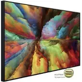 Papermoon Infrarotheizung »EcoHeat - Abstrakt Farben«, Matt-Effekt - bunt