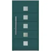 KNOCK Aluminium-Haustür »Terra Nova«, moosgrün - gruen