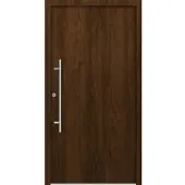 Splendoor Sicherheitshaustür »PATRAS Prime RC2«, Aluminium, in nussbaum - braun