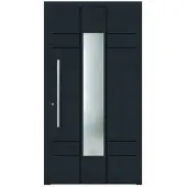 KNOCK Aluminium-Haustür »Terra Nova«, anthrazit - grau