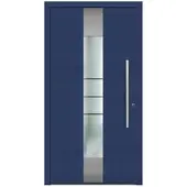 KNOCK Aluminium-Haustür »Terra Nova«, stahlblau
