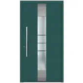 KNOCK Aluminium-Haustür »Terra Nova«, moosgrün - gruen
