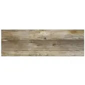 MySPOTTI Badrückwand »Holz«, BxH:140 cm x 45 cm, braun