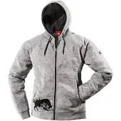Bullstar Jacke, grau, Baumwolle/Polyester, Gr. XL