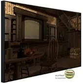 Papermoon Infrarotheizung »EcoHeat - Wild West Saloon«, Matt-Effekt - bunt