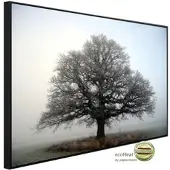 Papermoon Infrarotheizung »EcoHeat - Baum auf Insel «, Matt-Effekt - bunt