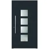 KNOCK Aluminium-Haustür »Marte«, anthrazit - grau