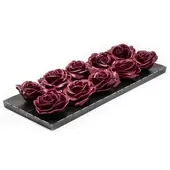 Flowerbox Wachsrose - rosa