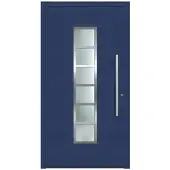 KNOCK Aluminium-Haustür »Terra Nova«, stahlblau