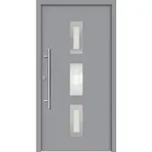 Splendoor Haustür »PULA Prime«, Aluminium, in verkehrsgrau