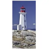 MySPOTTI Badrückwand »Lighthouse«, BxH:100 cm x 210 cm, blau