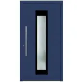 KNOCK Aluminium-Haustür »Marte«, stahlblau