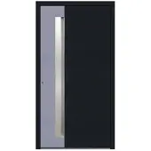 KNOCK Aluminium-Haustür »Marte«, anthrazit / grau