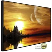 Papermoon Infrarotheizung »EcoHeat - Fantasie Landschaft«, Matt-Effekt - bunt