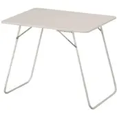 Siena Garden Campingtisch 60 x 80 cm weiß Gestell aus Stahl in weiß, Tischplatte aus Alcotop in weiß
