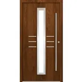Splendoor Haustür »OMIS Prime«, Aluminium, in nussbaum - braun