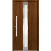 Splendoor Sicherheitshaustür »RHODOS Prime RC2«, Aluminium, in nussbaum - braun