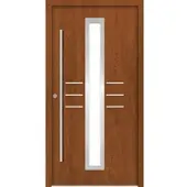 Splendoor Sicherheitshaustür »OMIS Prime RC2«, Aluminium, in golden oak - braun