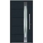 KNOCK Aluminium-Haustür »Terra Nova«, anthrazit - grau