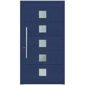 KNOCK Aluminium-Haustür »Terra Nova«, stahlblau