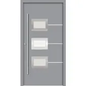 Splendoor Haustür »ATHEN Prime«, Aluminium, in verkehrsgrau