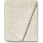 Lorena Canals Vichy Decke, Ivory