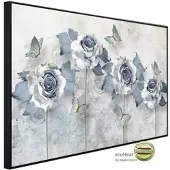 Papermoon Infrarotheizung »EcoHeat - Blumen«, Matt-Effekt - bunt