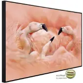 Papermoon Infrarotheizung »EcoHeat - Flamingos«, Matt-Effekt - bunt