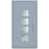KNOCK Aluminium-Haustür »Marte«, grau